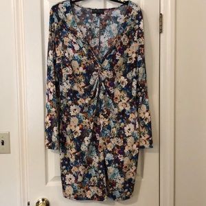 Floral bodycon Forever21 dress in 2X